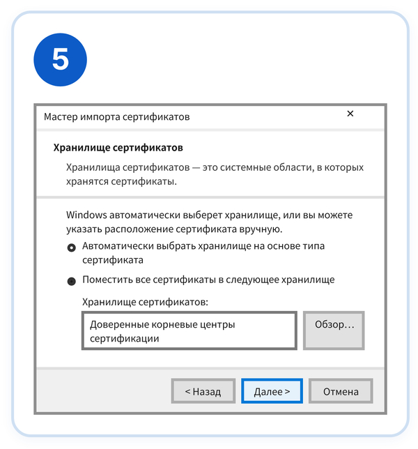 Выбор хранилища